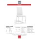 Korson Furniture Hazel Set of 2 White Side Chairs-2