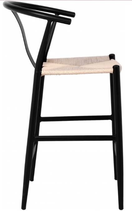 Meridian Furniture Beck Matte Black Stool-2