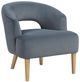 Homelegance® Dorset Dark Gray Accent Chair-0