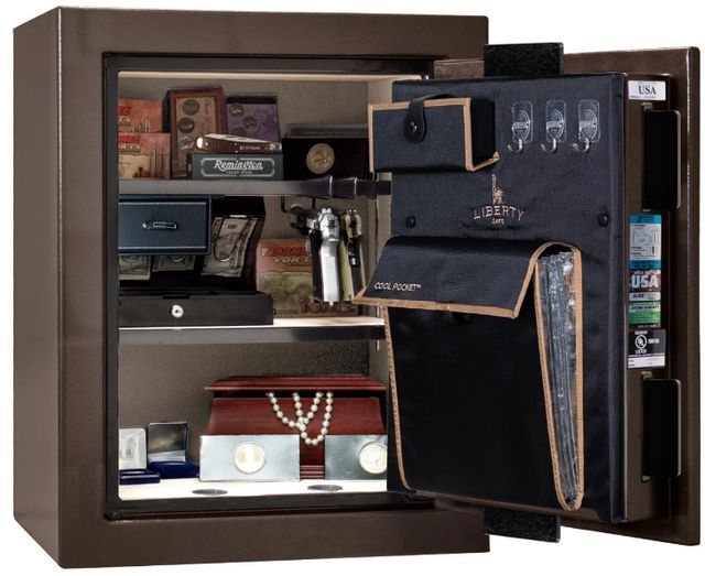 Liberty Safe Premium Home Bronze Gloss 08 Gun Safe-1