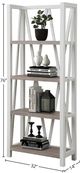 Parker House® Americana Modern Cotton Etagere Bookcase-2