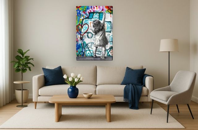 Classy Living Expressive Coloring is Fun Wall Art-1