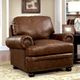 Furniture of America® Rheinhardt Brown Chair-0