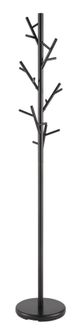 Coaster® Clover Black 18-Hook Coat Rack-0