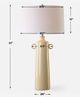 Uttermost® Florero Pale Yellow Table Lamp-2