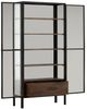 Dovetail Furniture Ashvale Black Cabinet -4
