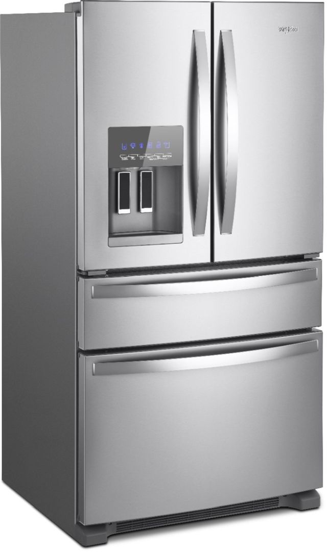Whirlpool® 36 in. 24.5 Cu. Ft. Fingerprint Resistant Stainless Steel French Door Refrigerator-3