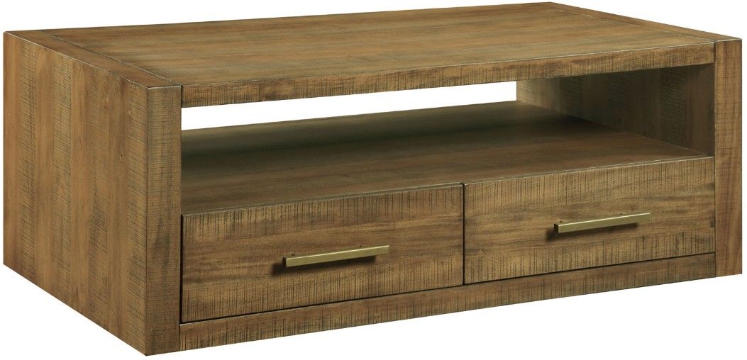 Steve Silver Co. Garland Toffee Cocktail Table | Hoelscher's Fine ...