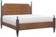 Legacy Classic Fenmore Dark Mocha/Distressed Cherry Queen Posted Bed-0