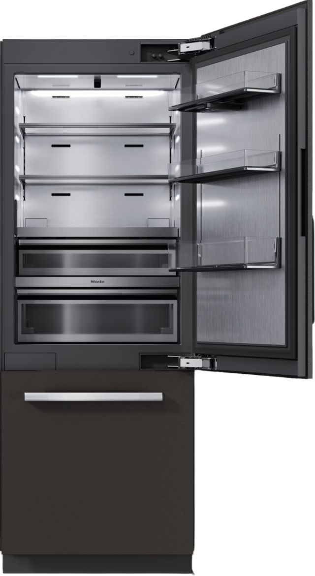 Miele MasterCool™ 30" 16.5 Cu. Ft. Panel Ready Right Hinge Built-In Bottom Freezer Refrigerator-1