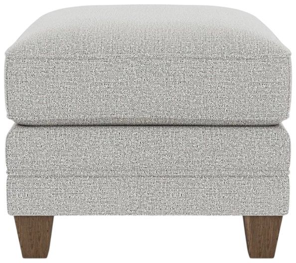 Flexsteel® Lennox Silver Glacier Ottoman-2