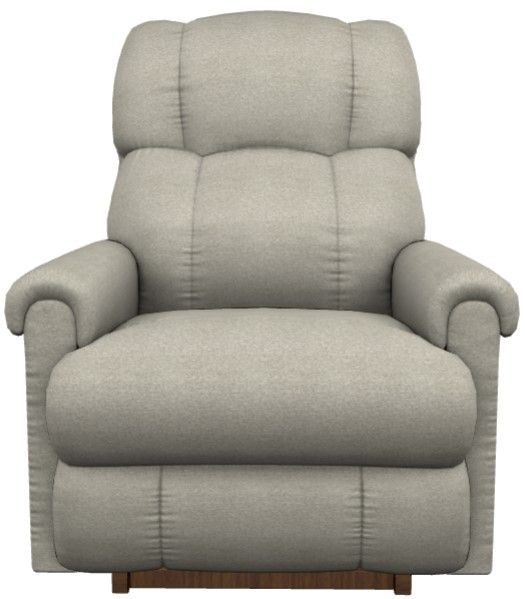 La-Z-Boy® Pinnacle Dove Power Rocking Recliner with Headrest and Lumbar-1
