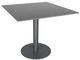 CabanaCoast® Customizable Origin Sol Sintered 42'' Outdoor Square Pedestal Balcony Table-0