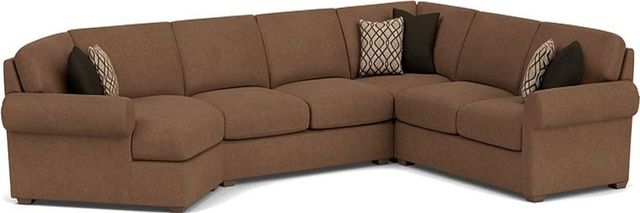 Flexsteel® Randall Brown Cafe Sectional-2