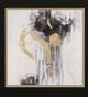 StyleCraft Golden Rain Black/Gold/White Wall Art-1