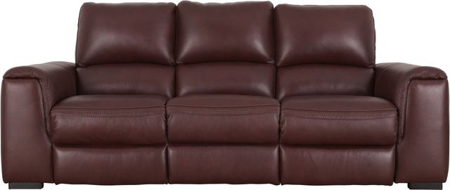 Signature Design by Ashley® Alessandro Garnet Power Reclining Sofa with Adjustable Headrest-1