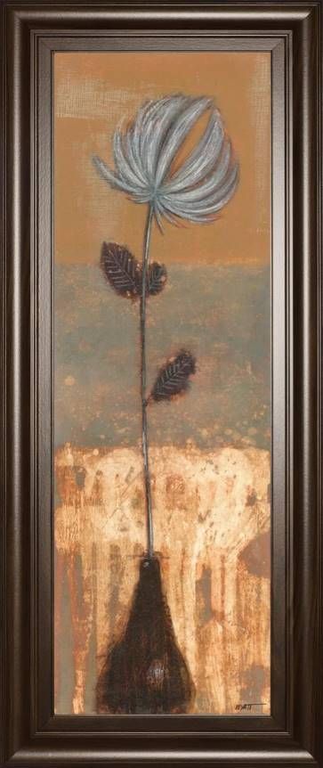Classy Art Solitary Flower II by Norman Wyatt Wall Art-0