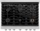ZLINE Paramount 36" Satin Stainless Steel Pro Style Dual Fuel Range-4