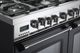 Verona® Prestige Series 36" Matte Black Pro Style Dual Fuel Range-3