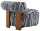 Furniture of America® Niobe Midnight Blue Accent Chair-5