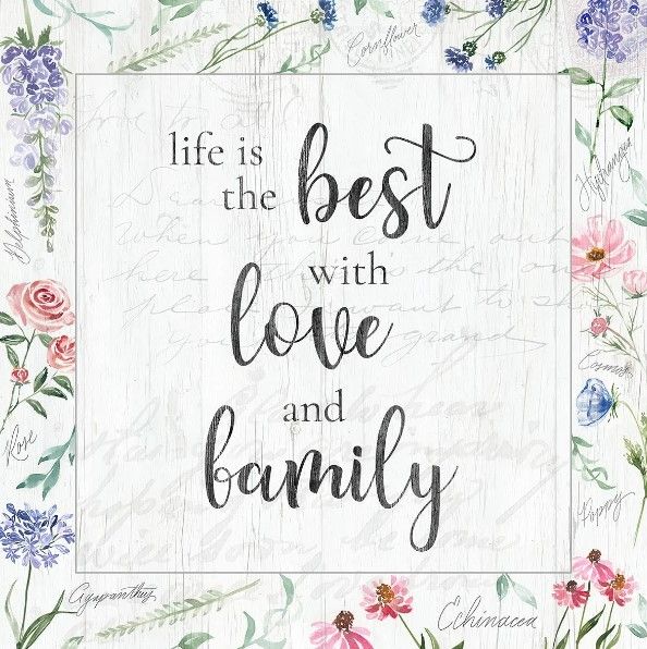 Classy Art Love and Family by Kristen Brockmon Wall Art-0
