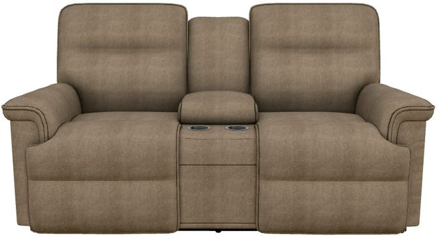 La-Z-Boy® Jay Twig Power Reclining Loveseat with Console and Headrest-1