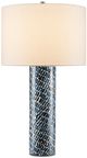 Currey & Company Indigo Blue/White Table Lamp-0