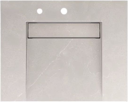 KOHLER® Constellation™ Desert Silver 30" Wall-Mount Lavatory System and Stainless Steel Shroud-0