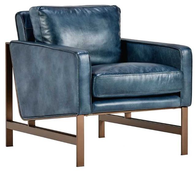 Classic Home Chazzie Ocean Blue Accent Chair-0