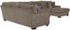 Jackson Furniture Kingston 3-Piece Pewter U-Shape Sectional-2