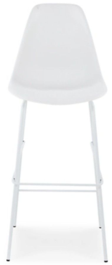Signature Design by Ashley® Forestead White Tall Bar Stool-1