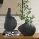 Uttermost® Duostacked 2-Piece Matte Black Vase Set-1