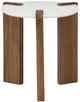Signature Design by Ashley® Isanti White End Table with Brown Base-1