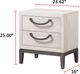 Crown Mark Veda Beige Nightstand-2
