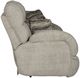 Catnapper® Ashland Buff Lay Flat Manual Reclining Loveseat with Console-3