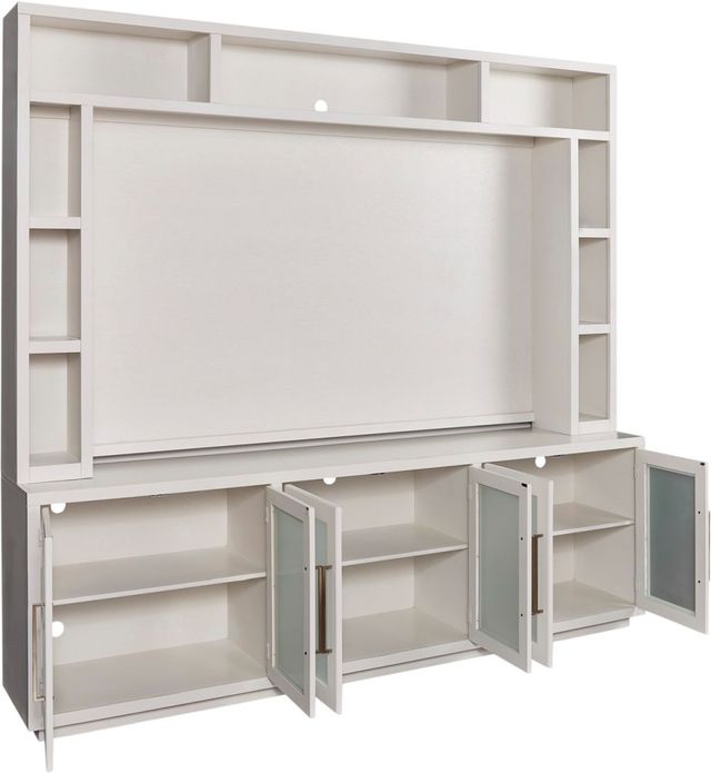aspenhome® Perry White 97'' Console and Hutch-2