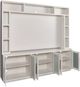 aspenhome® Perry White 97'' Console and Hutch-2