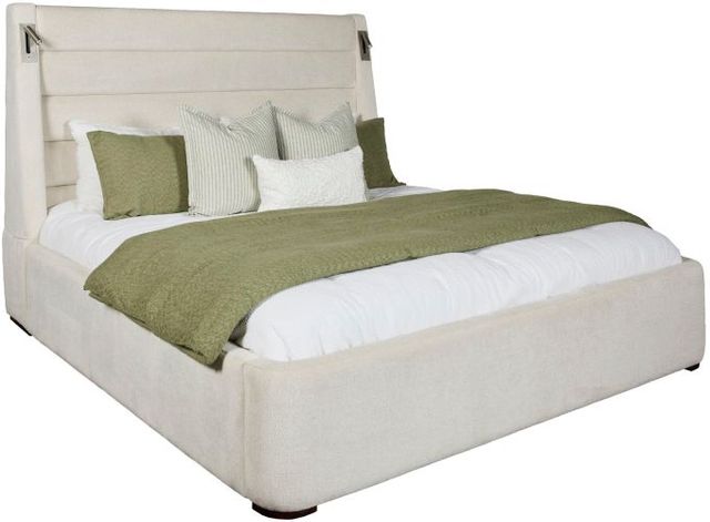 Parker House® Giorgio Dreamy Linen Queen Upholstered Panel Bed-0