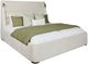 Parker House® Giorgio Dreamy Linen Queen Upholstered Panel Bed-0