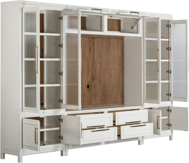 aspenhome® Alexander White Entertainment Wall-2
