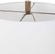 Uttermost® Link Brushed Gold Floor Lamp-5