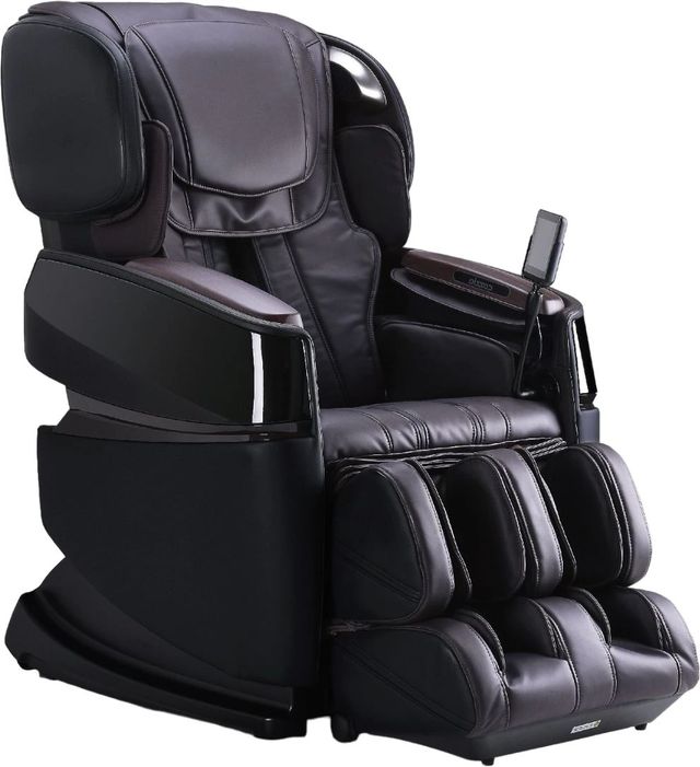 Cozzia® Zen™ 3D Pro Black/Espresso Power Massage Chair-0