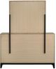 Coaster® Valen Light Taupe Dresser and Mirror Set-5