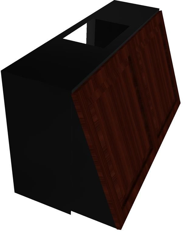 Vent-A-Hood® 42" Black Tilt-Out Wall Mounted Range Hood-1