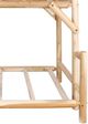 Best Craft Furniture W51 White Cedar Youth Twin/Full Bunk Bed-2