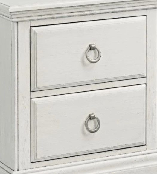 Westwood Design Riley Brushed White Youth Nightstand-1