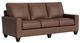 Bassett® Furniture Customizable Benchmade Premier Leather Large Track Arm Sofa-0