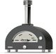 XO 24" Black Countertop Natural Gas and Wood Pizza Oven-0