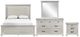 New Classic® Home Furnishings Silver Sands 4-Piece Gray Queen Panel Bedroom Set-0