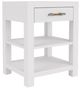 Riverside Furniture Rosalie White Caps 1-Drawer Nightstand-0